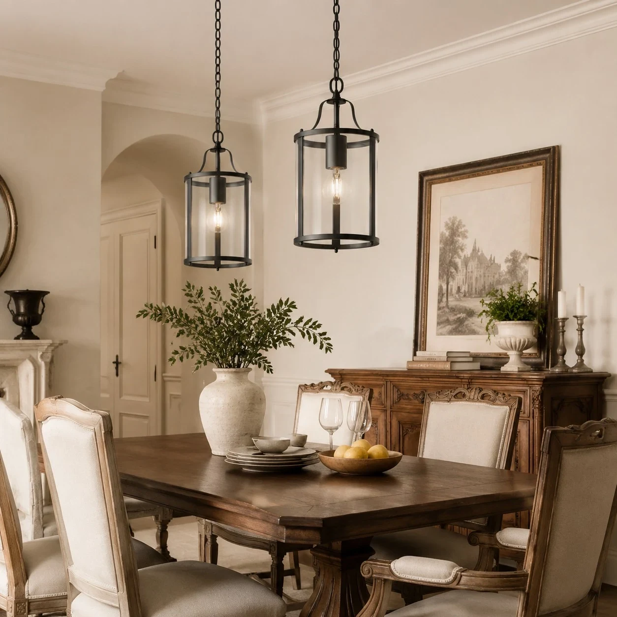 Pendant lamp scene