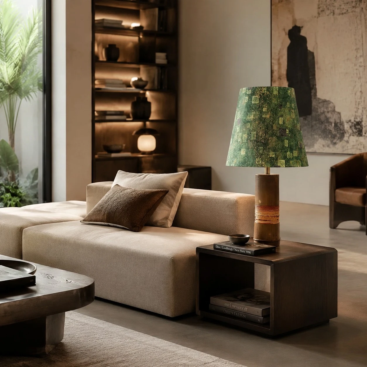 Reading Nook Table Scene