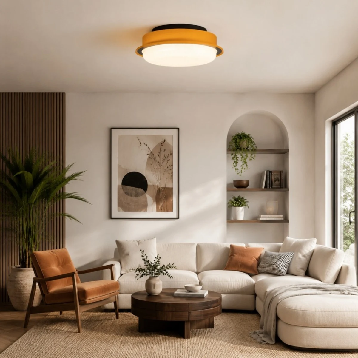 ceiling light room scene