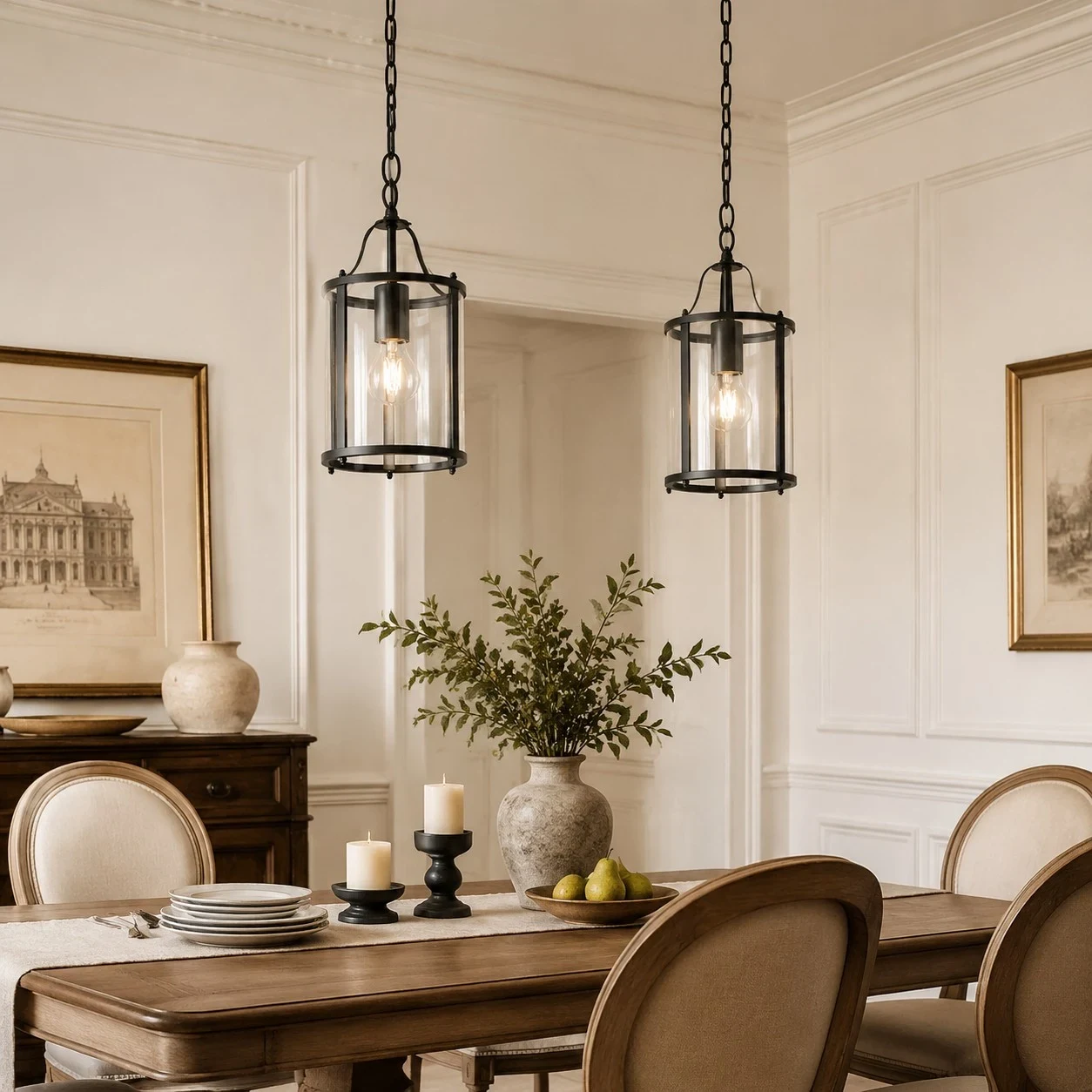 Pendant lamp scene