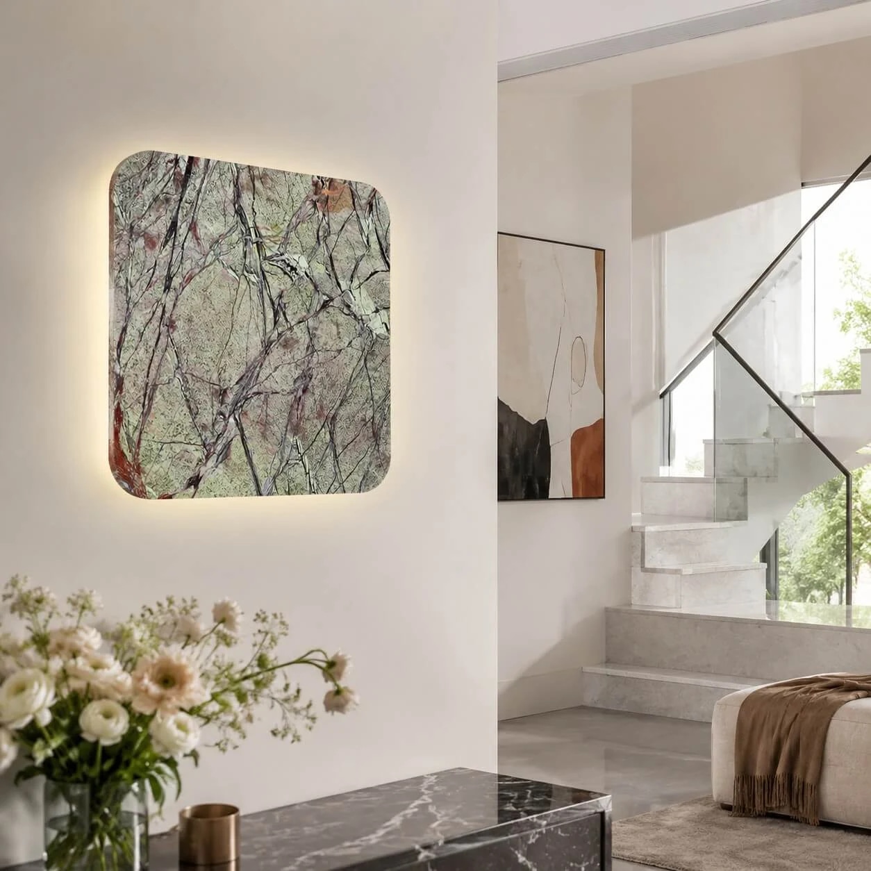 Rainforest Stone LED Wall Light