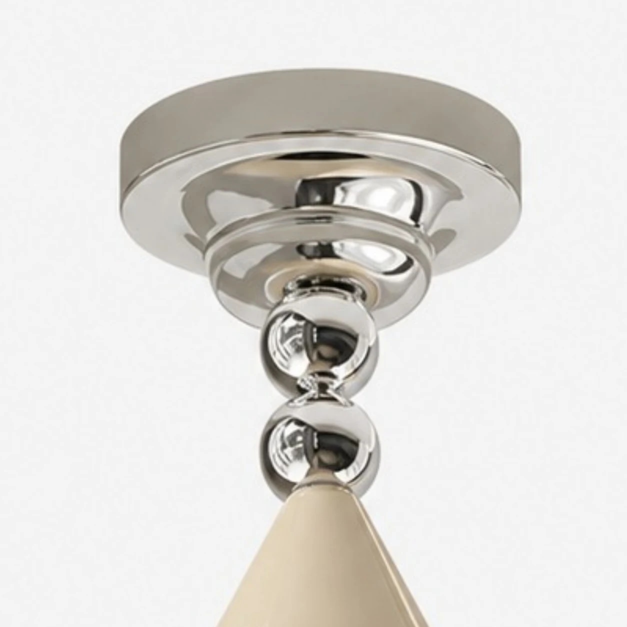 Ceiling mount and connector detail
