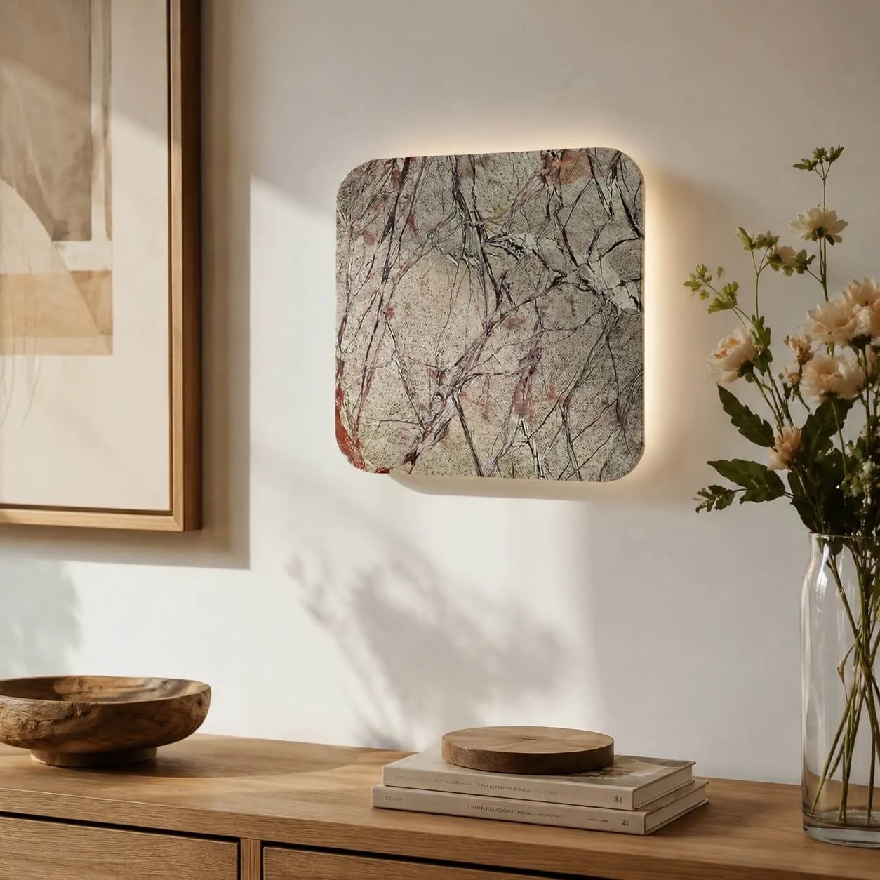 Rainforest Stone LED Wall Light