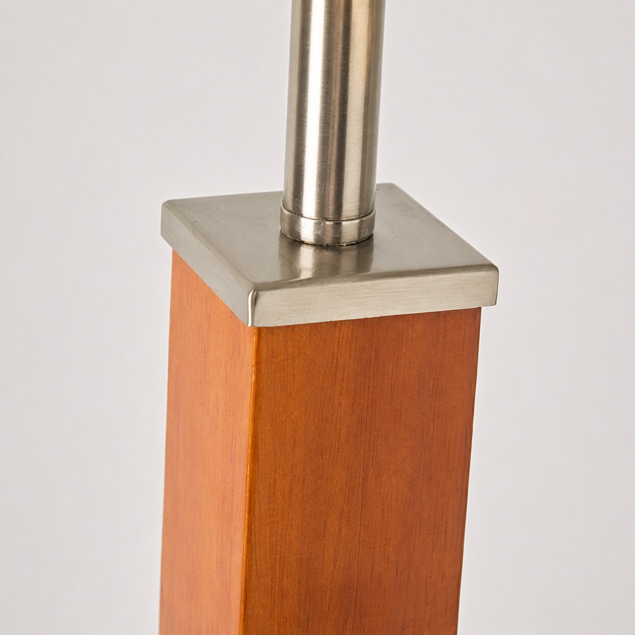 Swing arm table lamp close-up detail