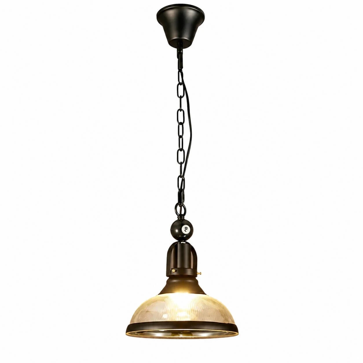 single-head-glass-chandelier