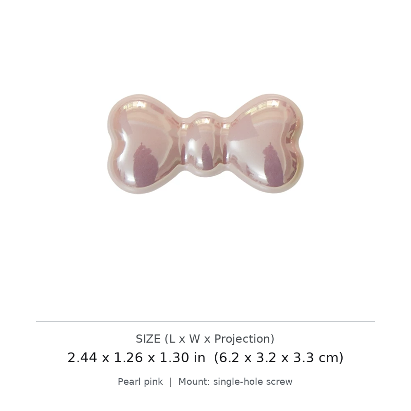 Bow Pearl Ceramic Cabinet Knob - image 4