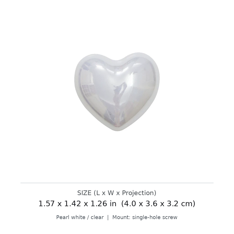 Bow Pearl Ceramic Cabinet Knob - image 2