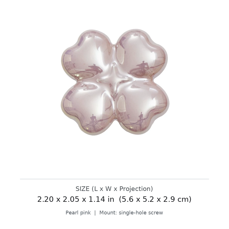 Bow Pearl Ceramic Cabinet Knob - image 7