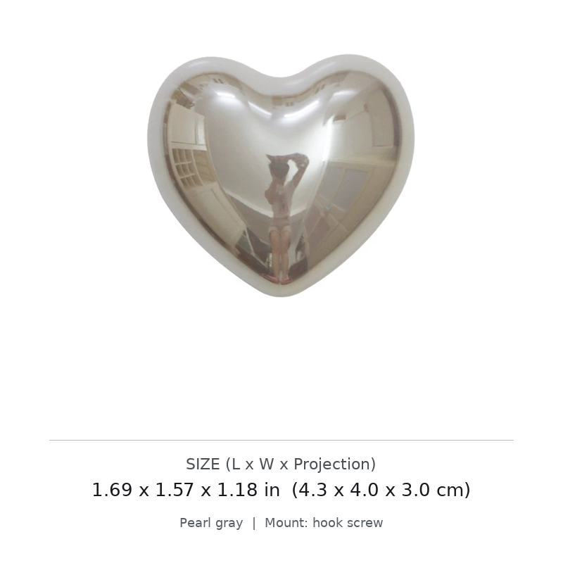 Heart No-Drill Decorative Wall Hook - image 6