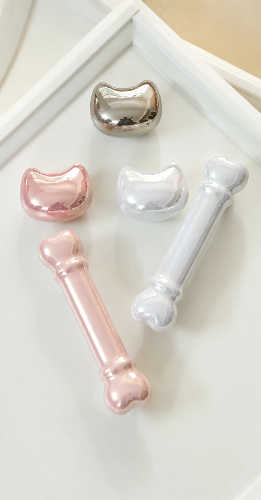 Lucky Cat Pearl Cabinet Knob - image 10