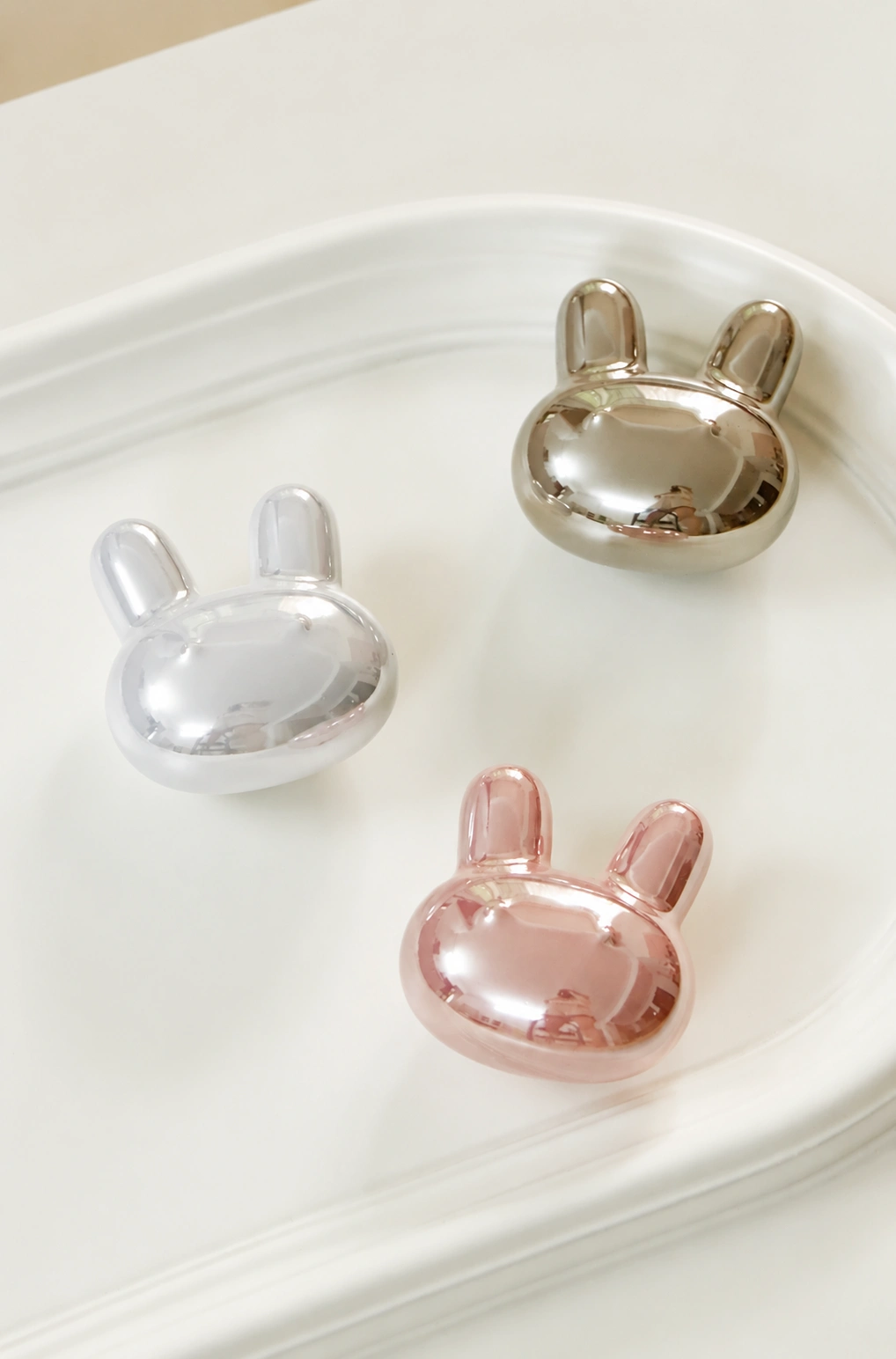Rabbit Pearl Cabinet Knob - image 9