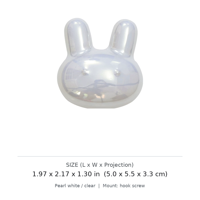 Rabbit No-Drill Decorative Wall Hook - image 1