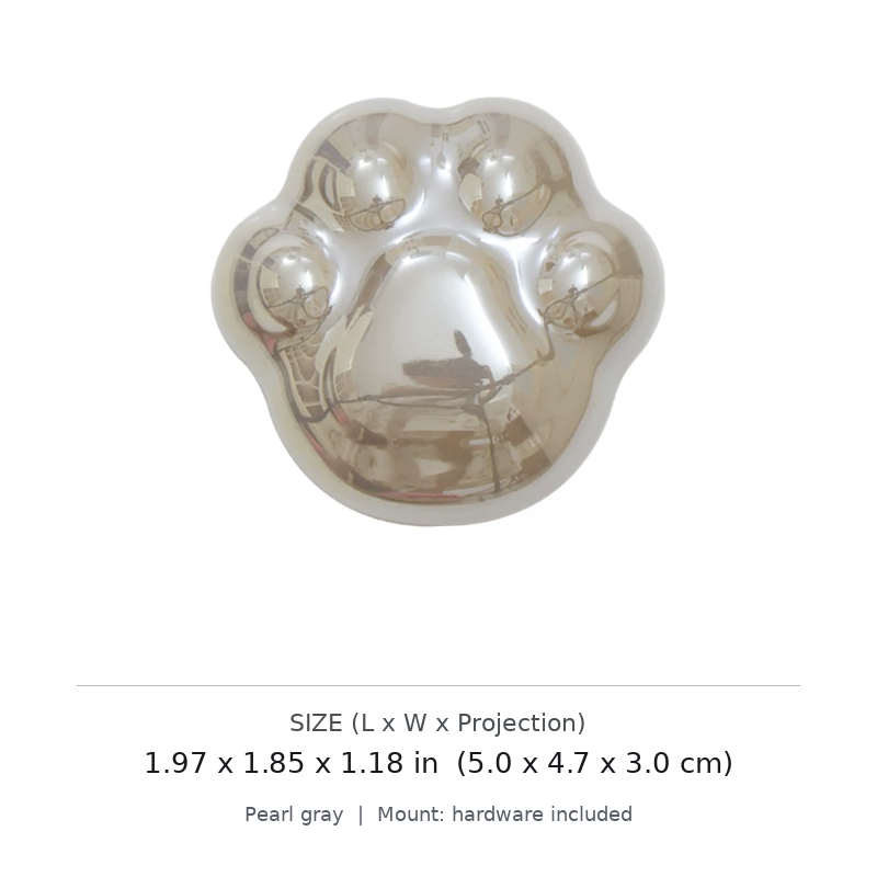 Lucky Cat and Cat Paw Cabinet Knob - image 7