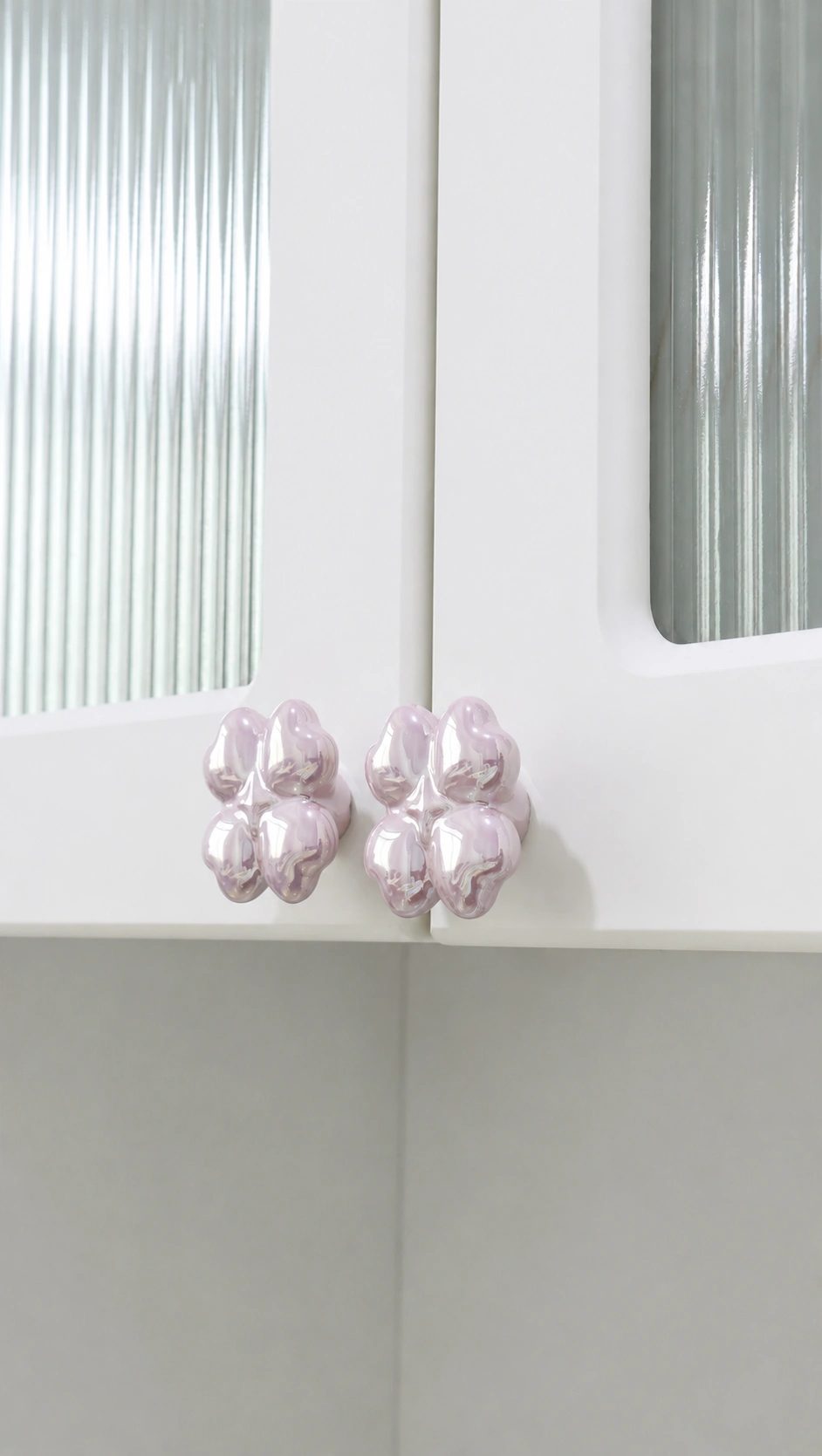 Four-Leaf Clover Pearl Cabinet Knob - image 10
