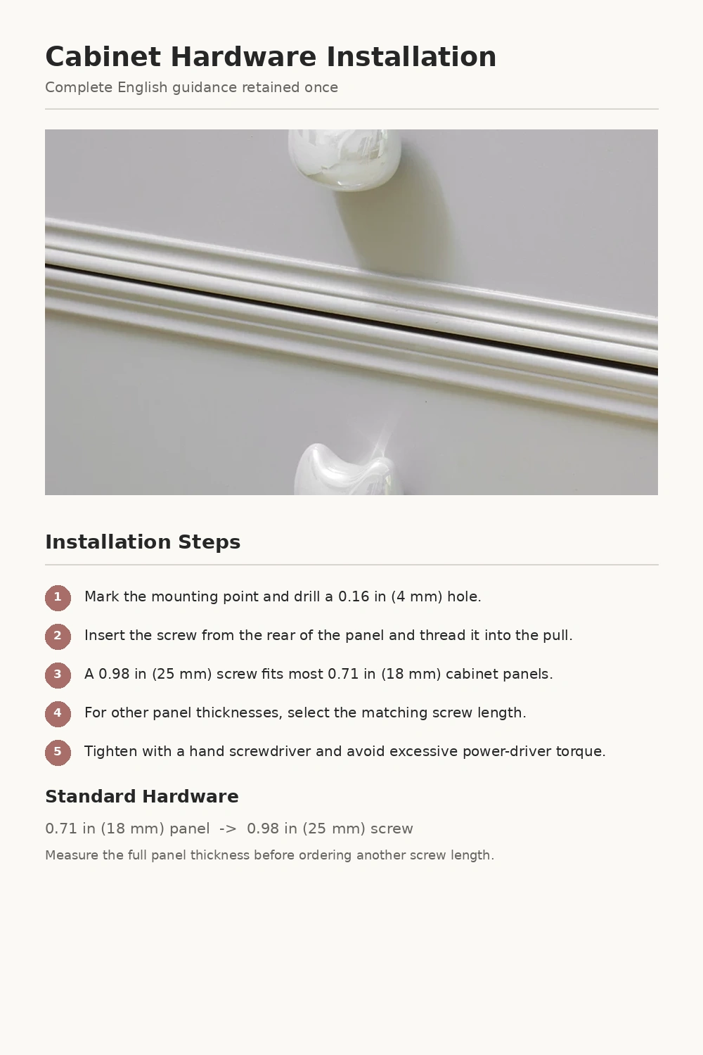 Lucky Cat Pearl Cabinet Knob - image 16
