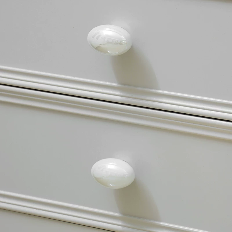 French Oval Pearl Cabinet Knob - image 4