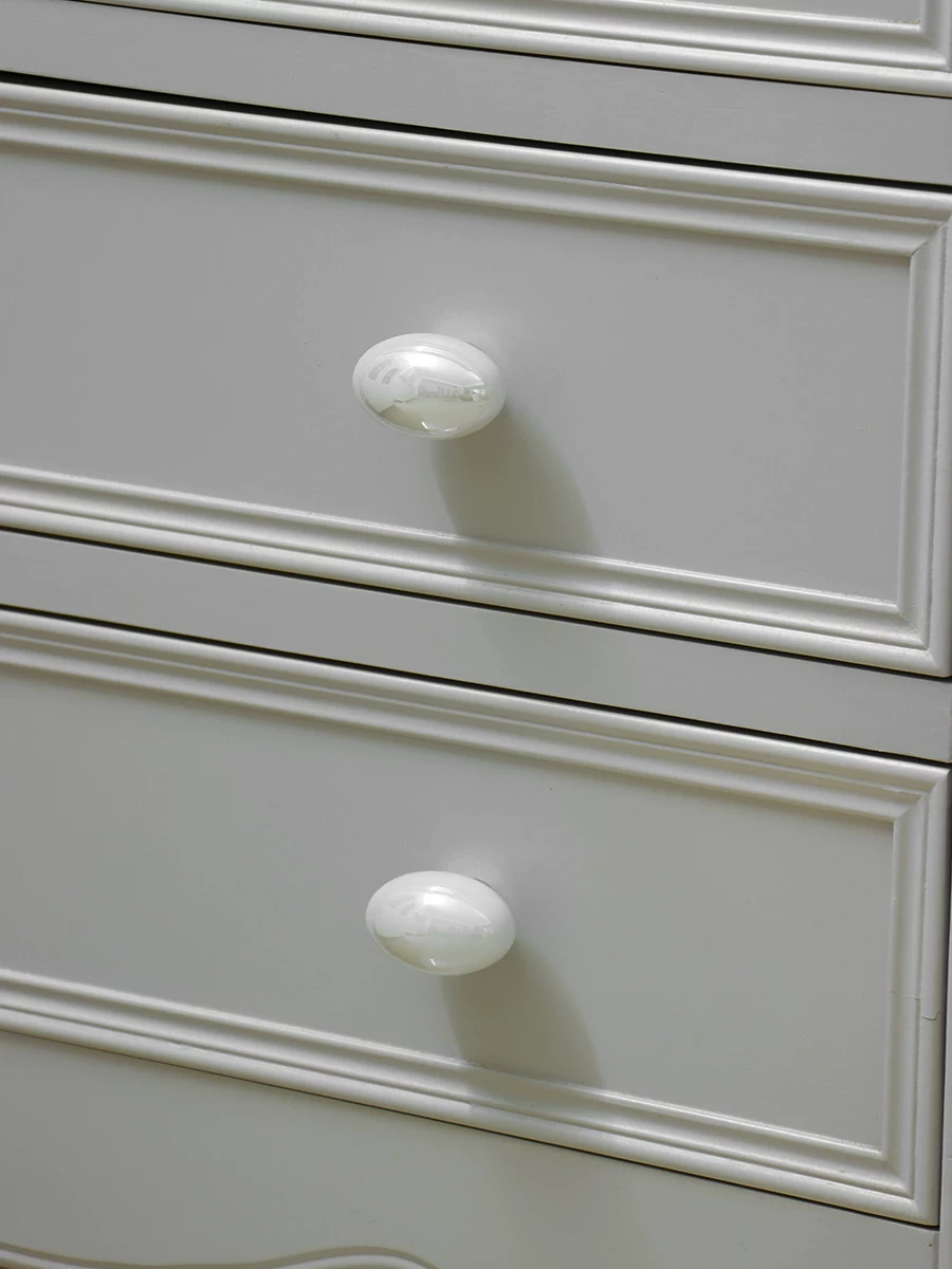 French Oval Pearl Cabinet Knob - image 11