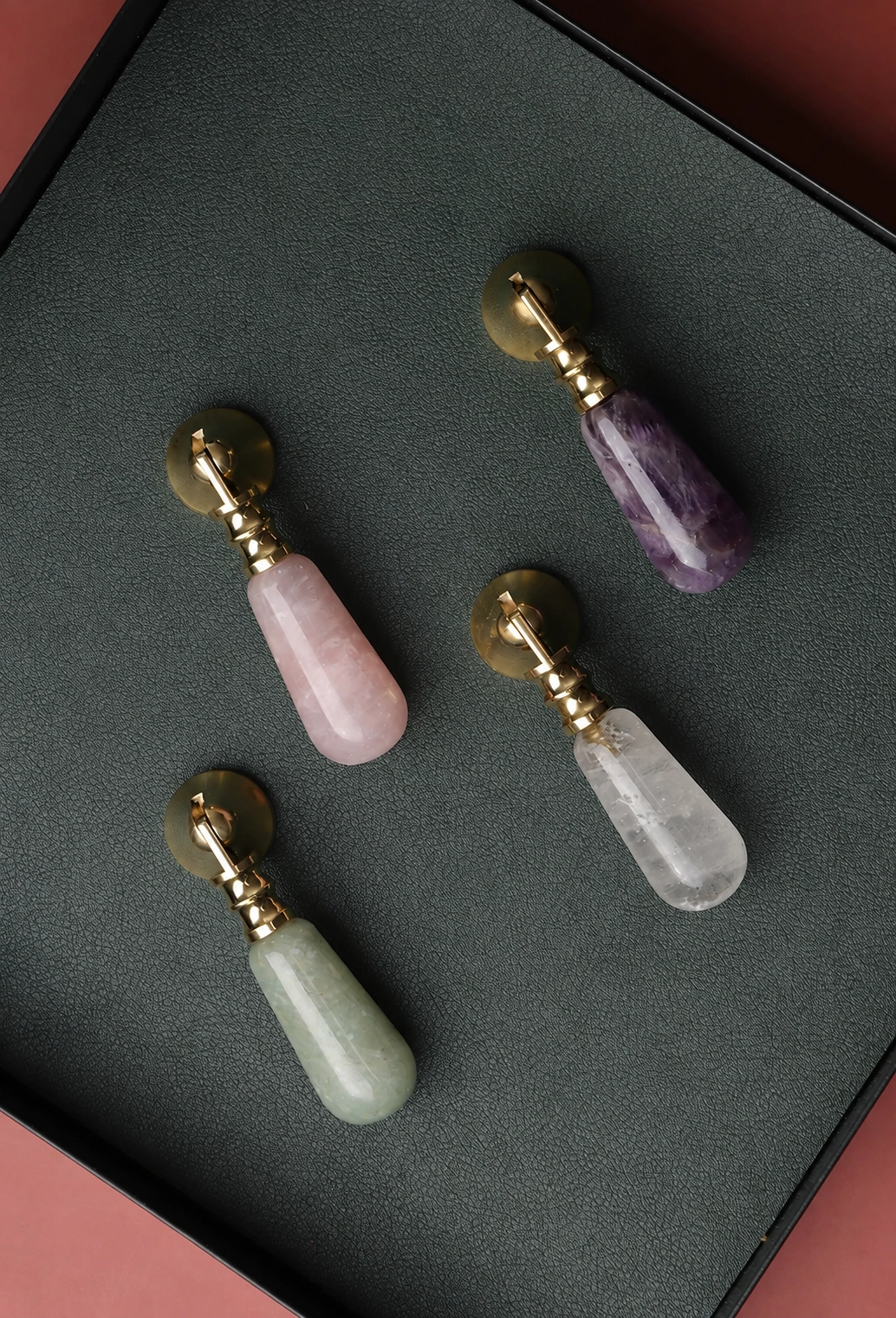 Natural Crystal Cabinet Pull - image 10