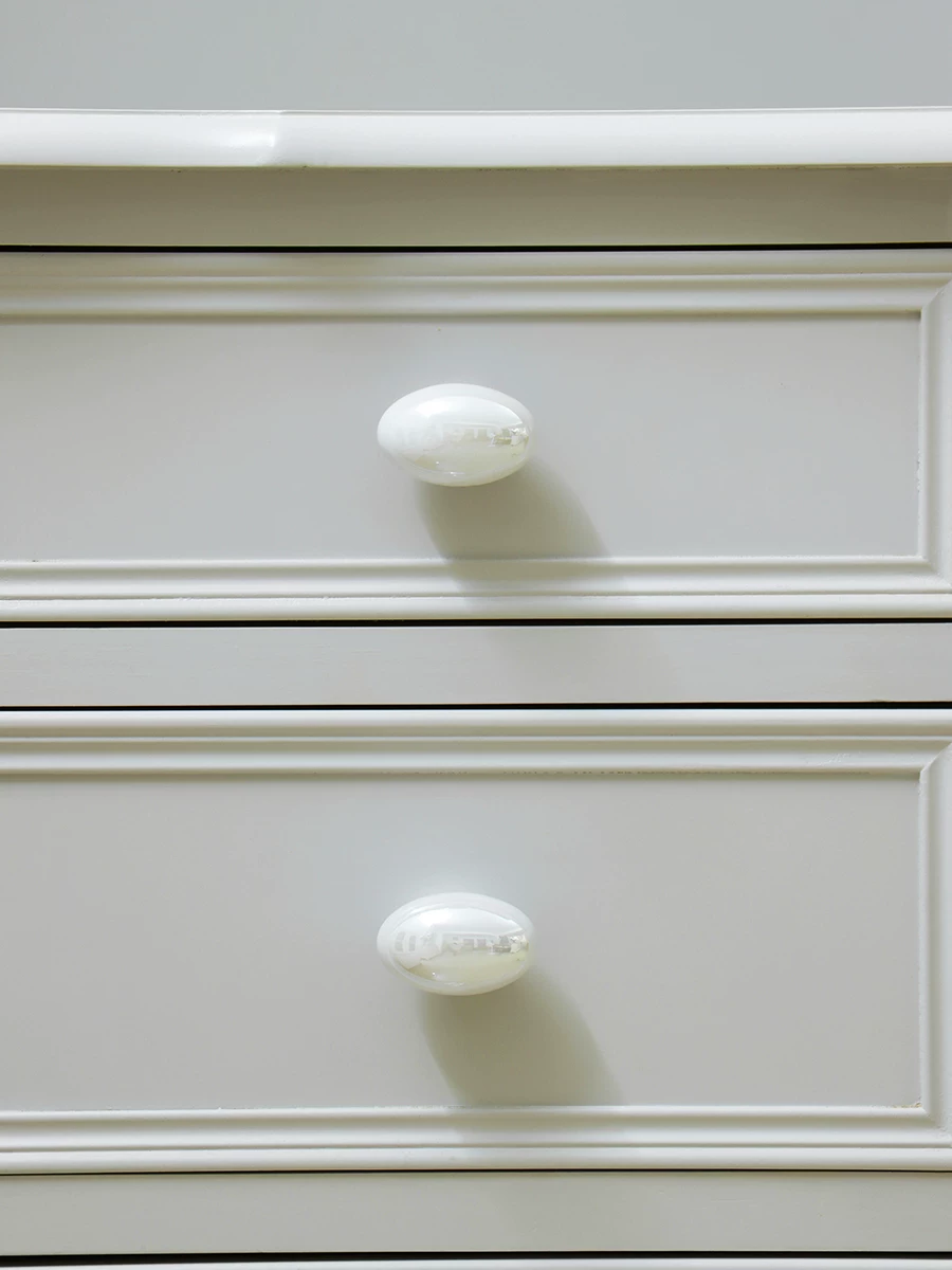French Oval Pearl Cabinet Knob - image 10