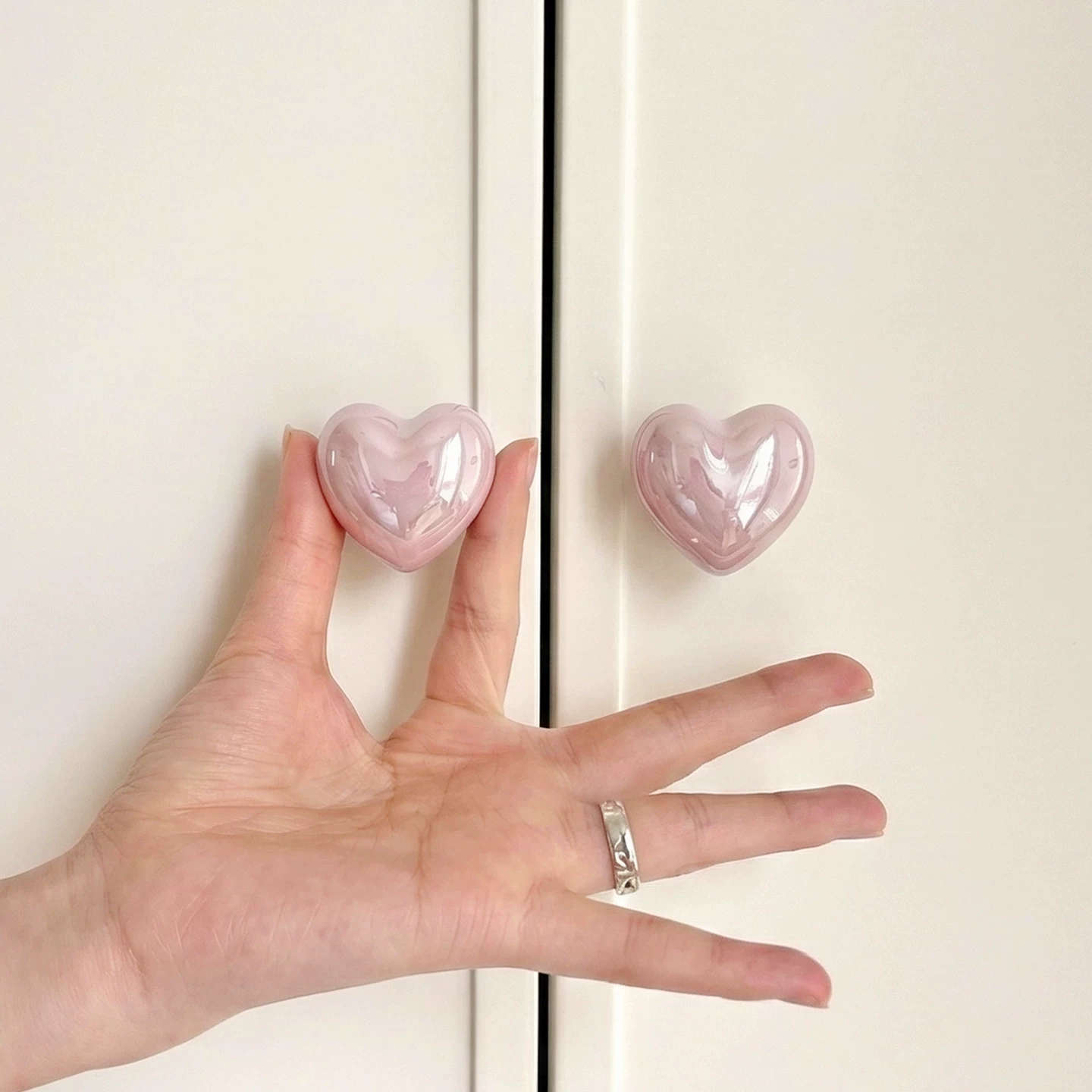 Heart Pearl Cabinet Pull - image 7