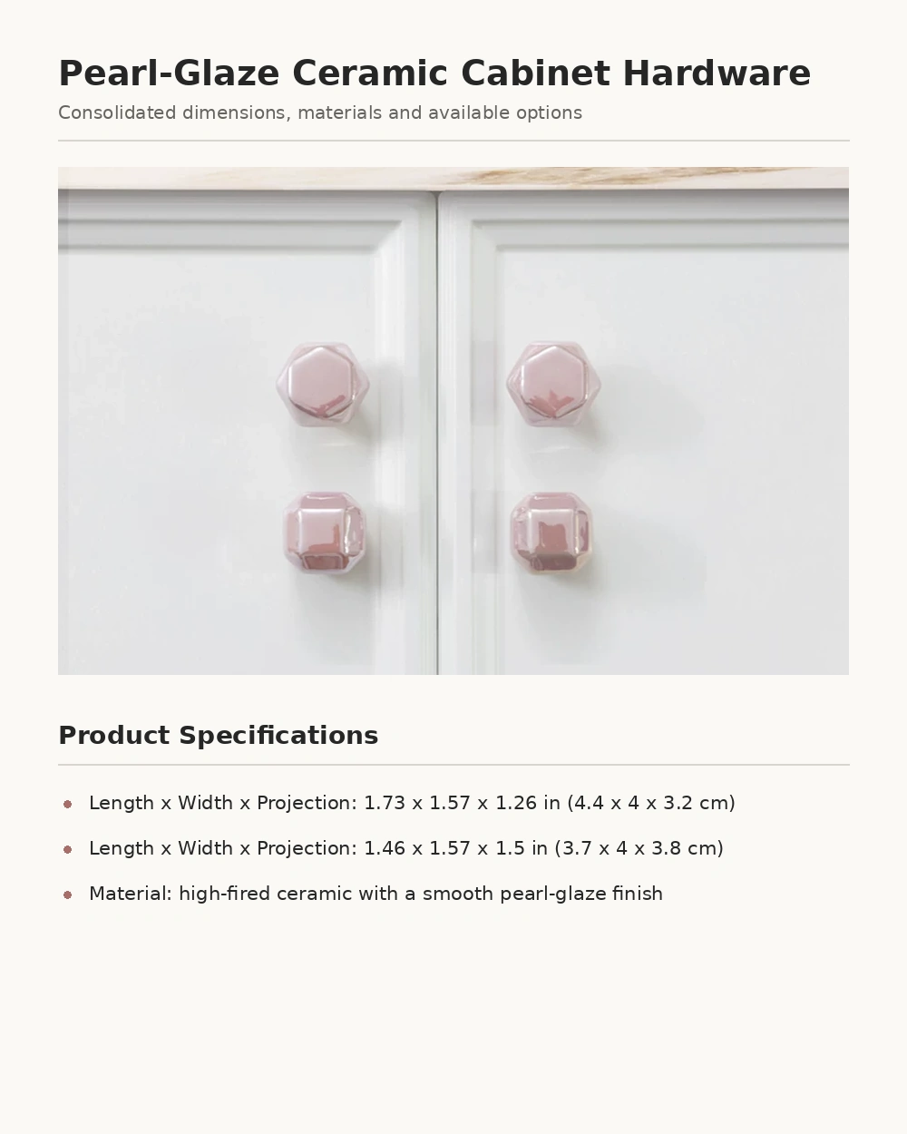 Diamond Crystal Cabinet Knob - image 14