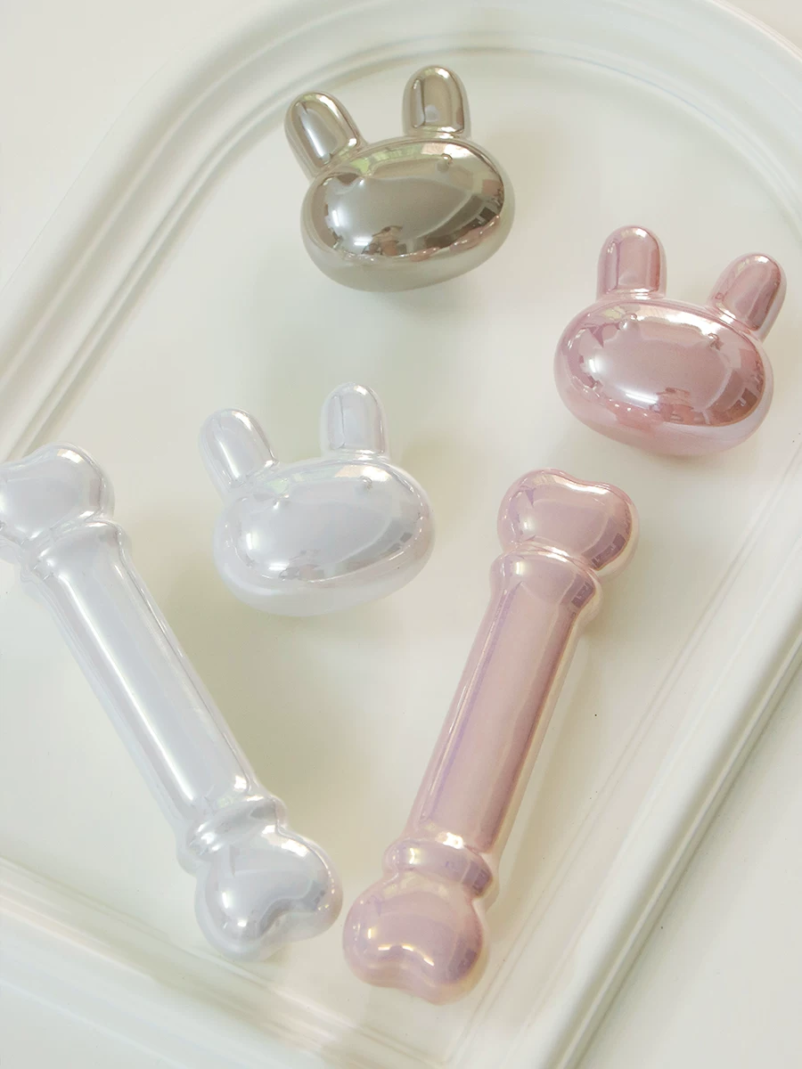 Rabbit Pearl Cabinet Knob - image 12