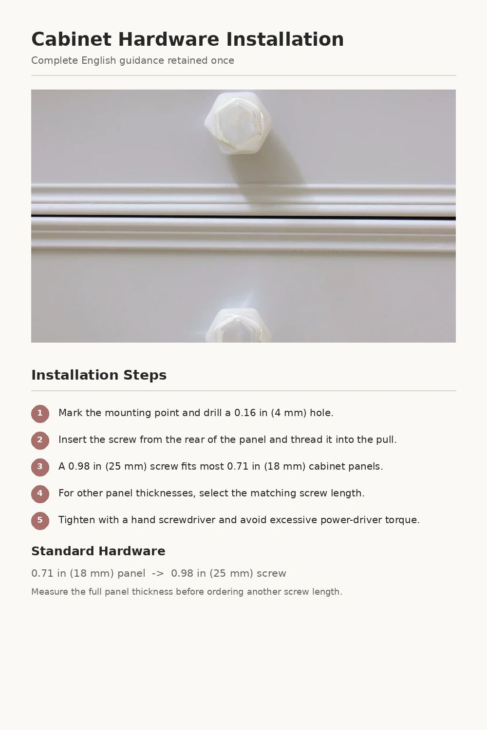 Diamond Pearl Cabinet Knob - image 16