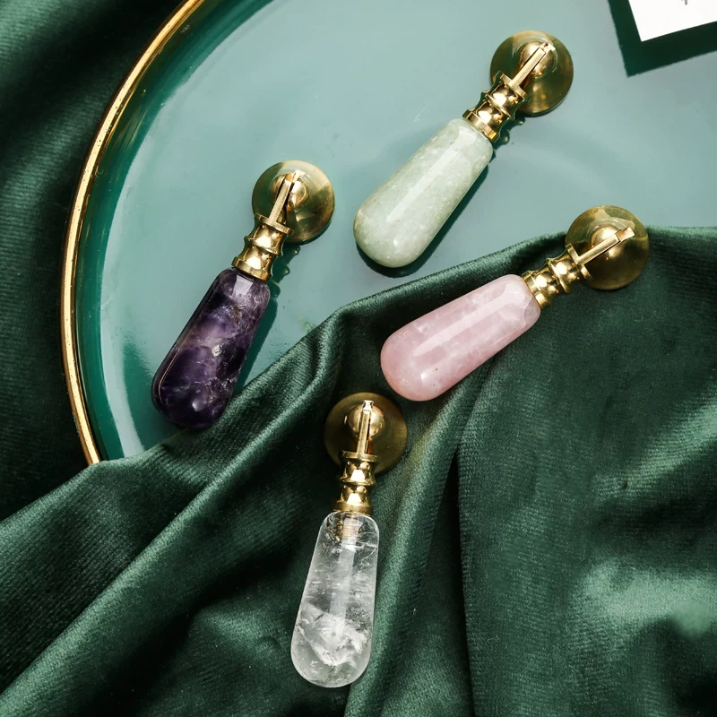 Natural Crystal Cabinet Pull - image 4