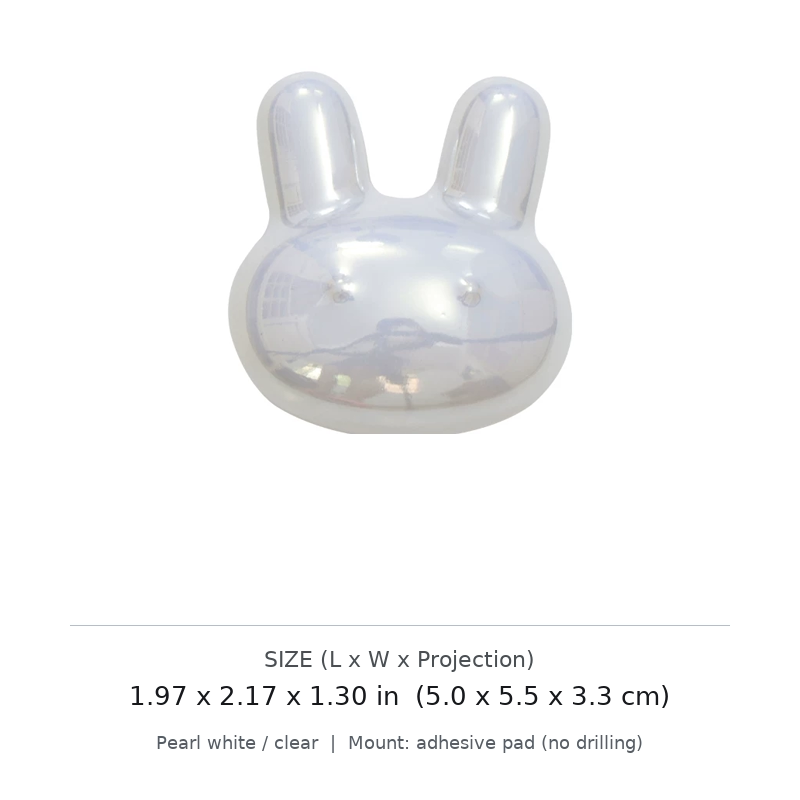 Rabbit No-Drill Decorative Wall Hook - image 2