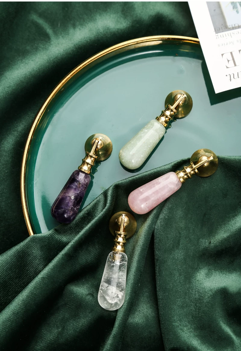 Natural Crystal Cabinet Pull - image 17