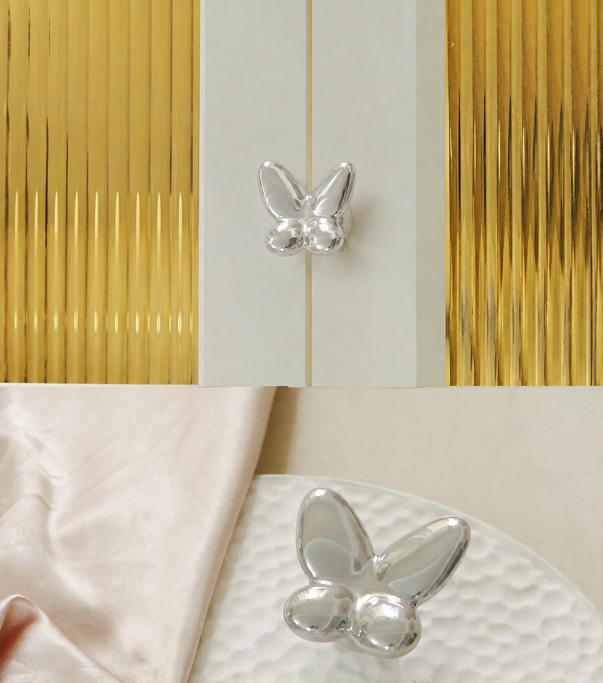 Butterfly Pearl Cabinet Knob - image 13