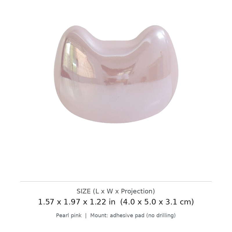 Lucky Cat No-Drill Cabinet Knob - image 1