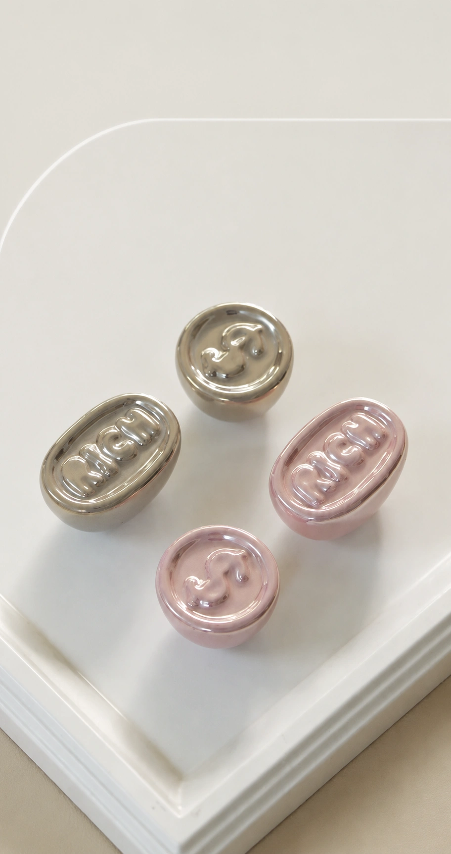 Coin-Style Pearl Cabinet Knob - image 13
