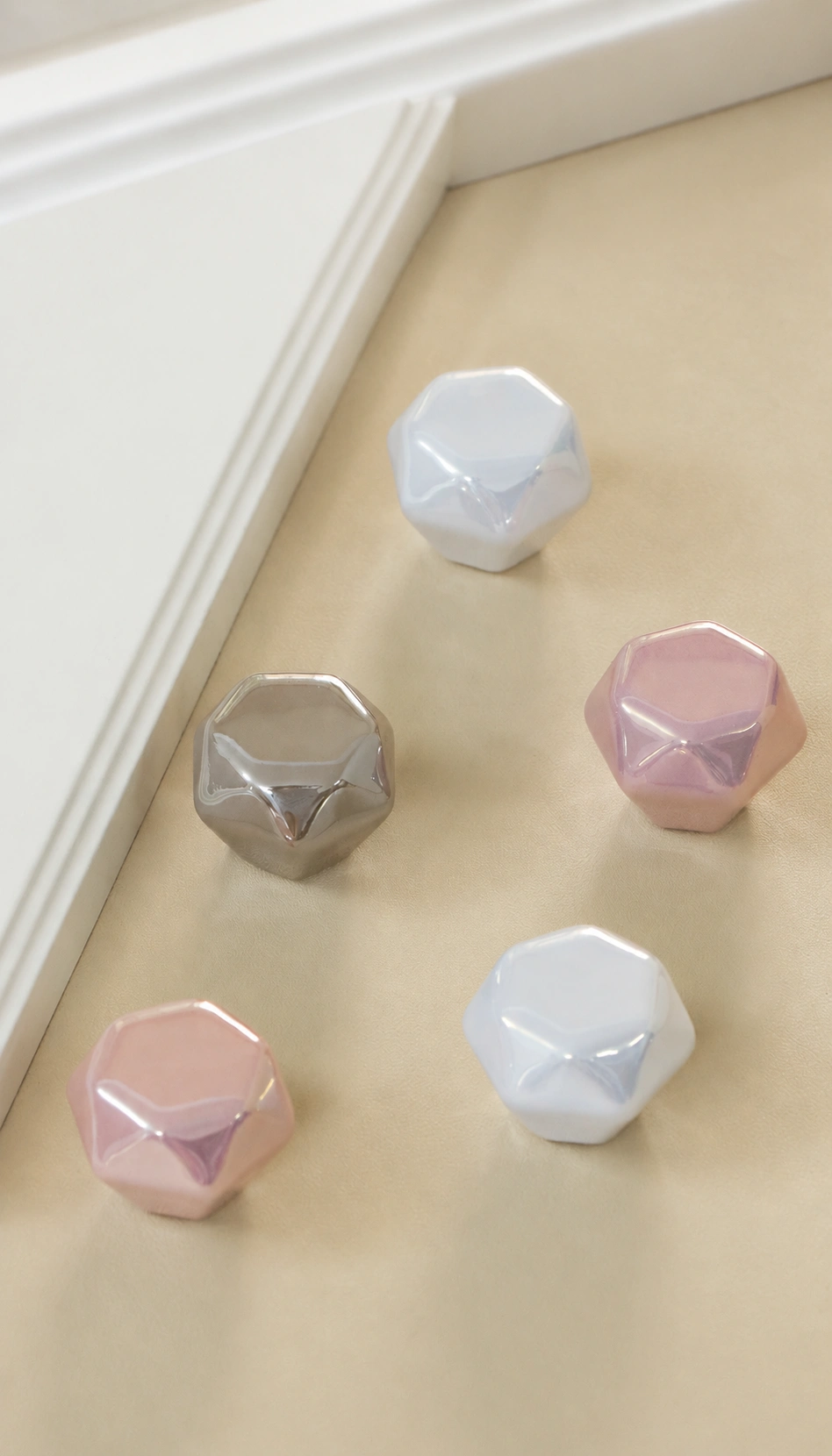 Diamond Pearl Cabinet Knob - image 12