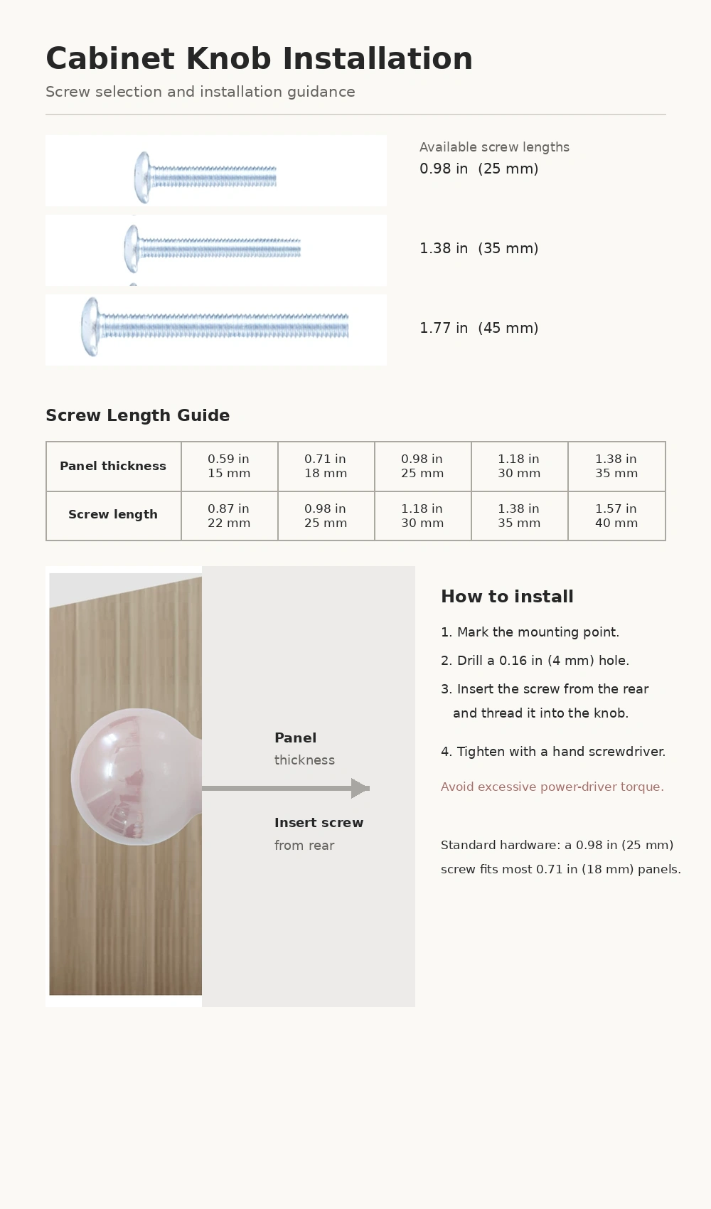 Pearl-Glaze Round Cabinet Knob - image 17