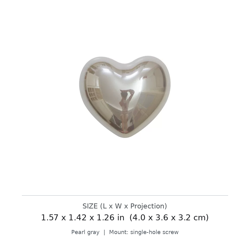 Bow Pearl Ceramic Cabinet Knob - image 3