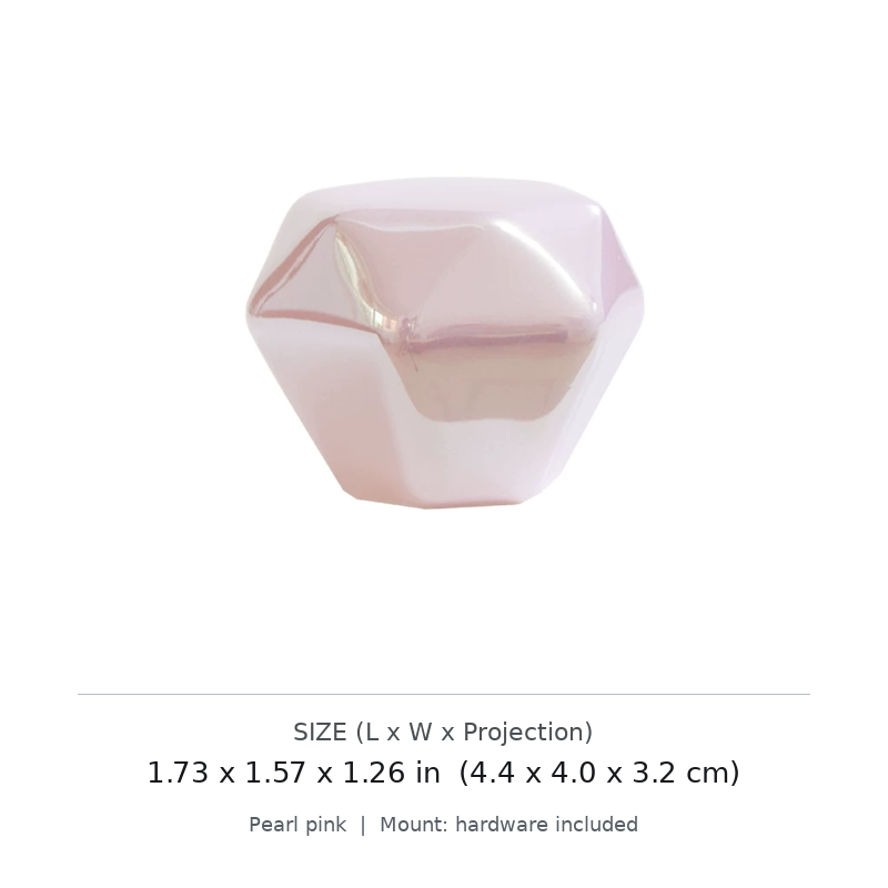 Diamond Pearl Cabinet Knob - image 2