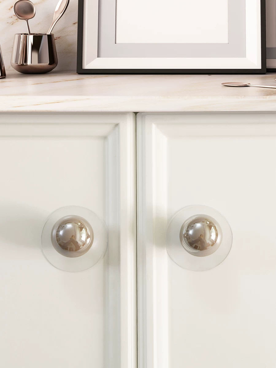Round No-Drill Cabinet Knob - image 13