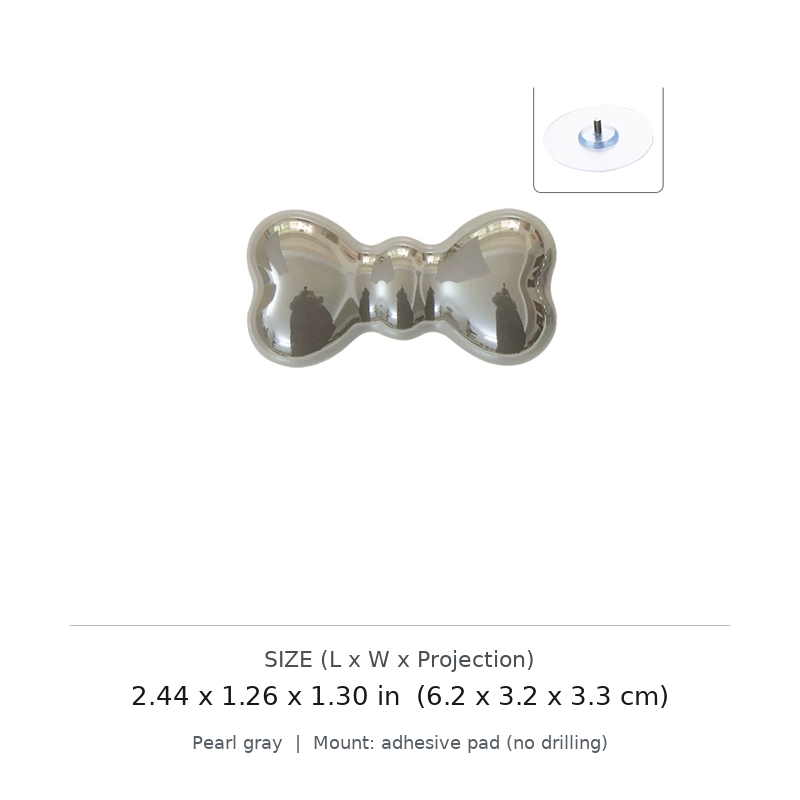 Bow Pearl Cabinet Knob - image 6
