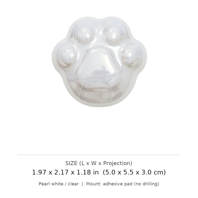 Cat Paw No-Drill Cabinet Knob - image 2
