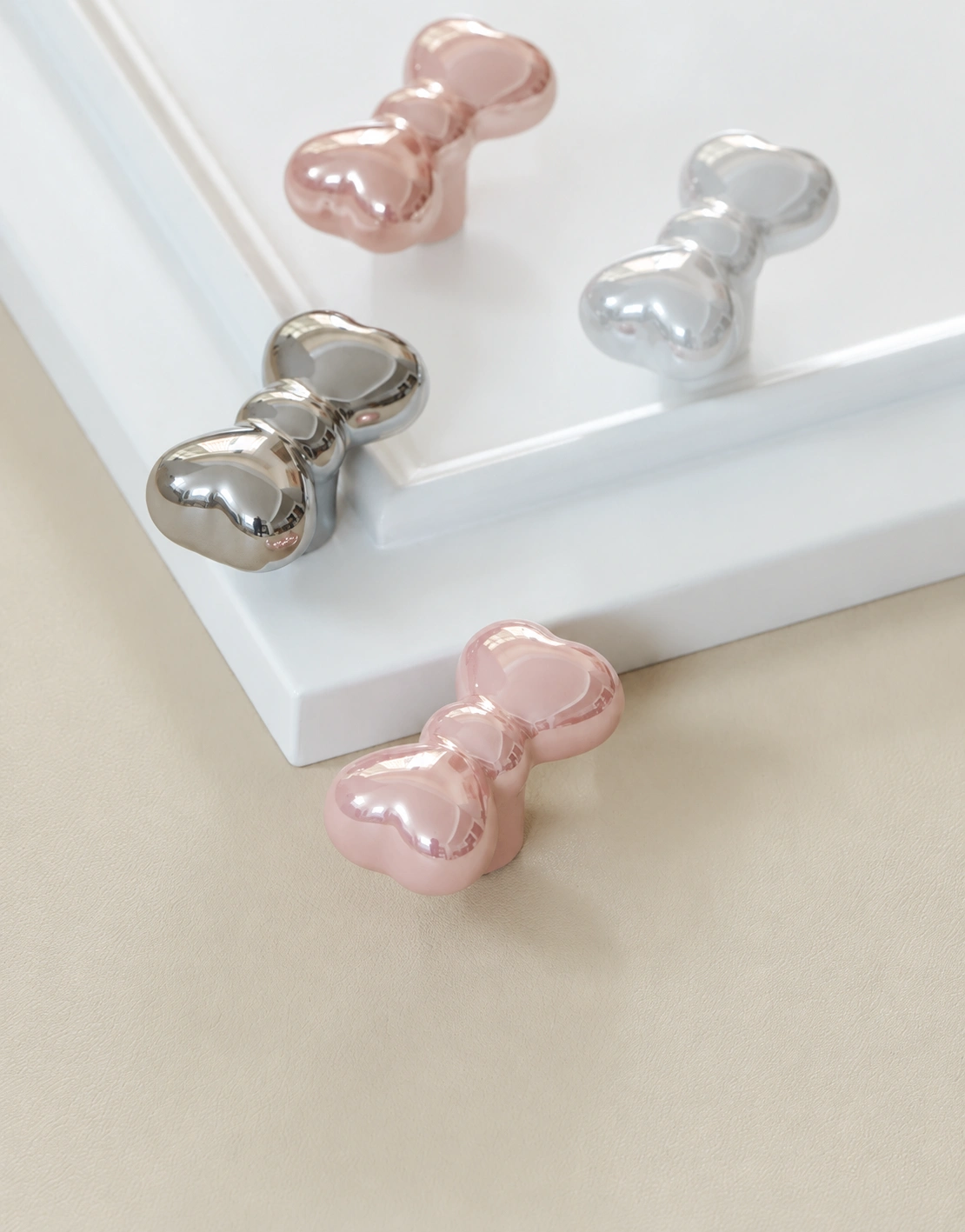 Bow Pearl Ceramic Cabinet Knob - image 21