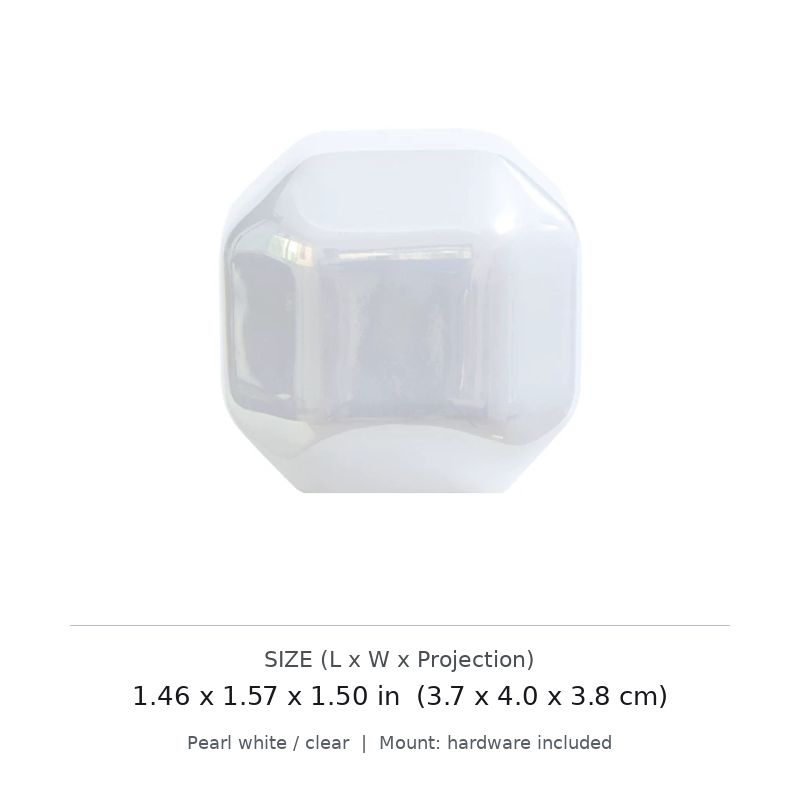 Diamond Crystal Cabinet Knob - image 5