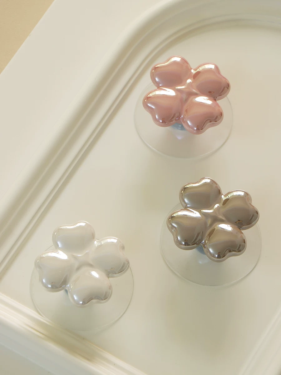 Four-Leaf Clover No-Drill Cabinet Knob - image 12