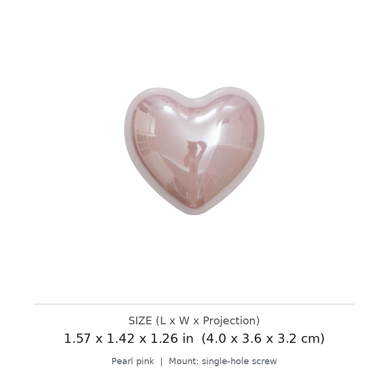 Bow Pearl Ceramic Cabinet Knob - image 1