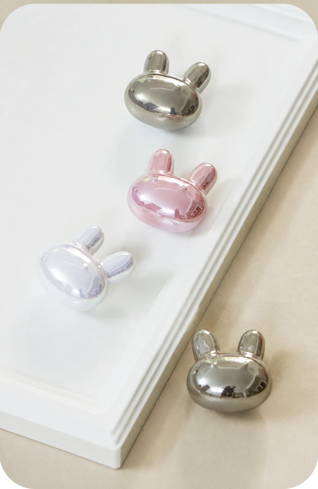 Rabbit Pearl Cabinet Knob - image 12