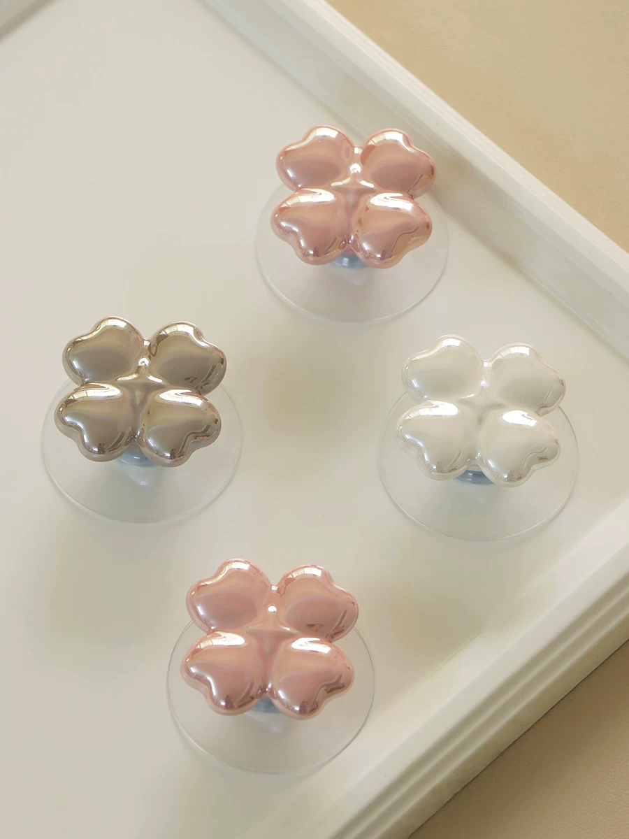 Four-Leaf Clover No-Drill Cabinet Knob - image 13
